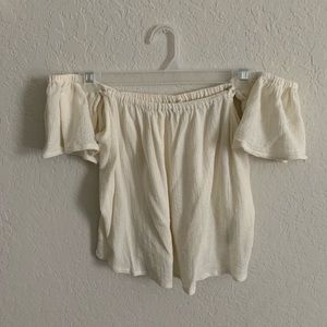 Off the shoulder top